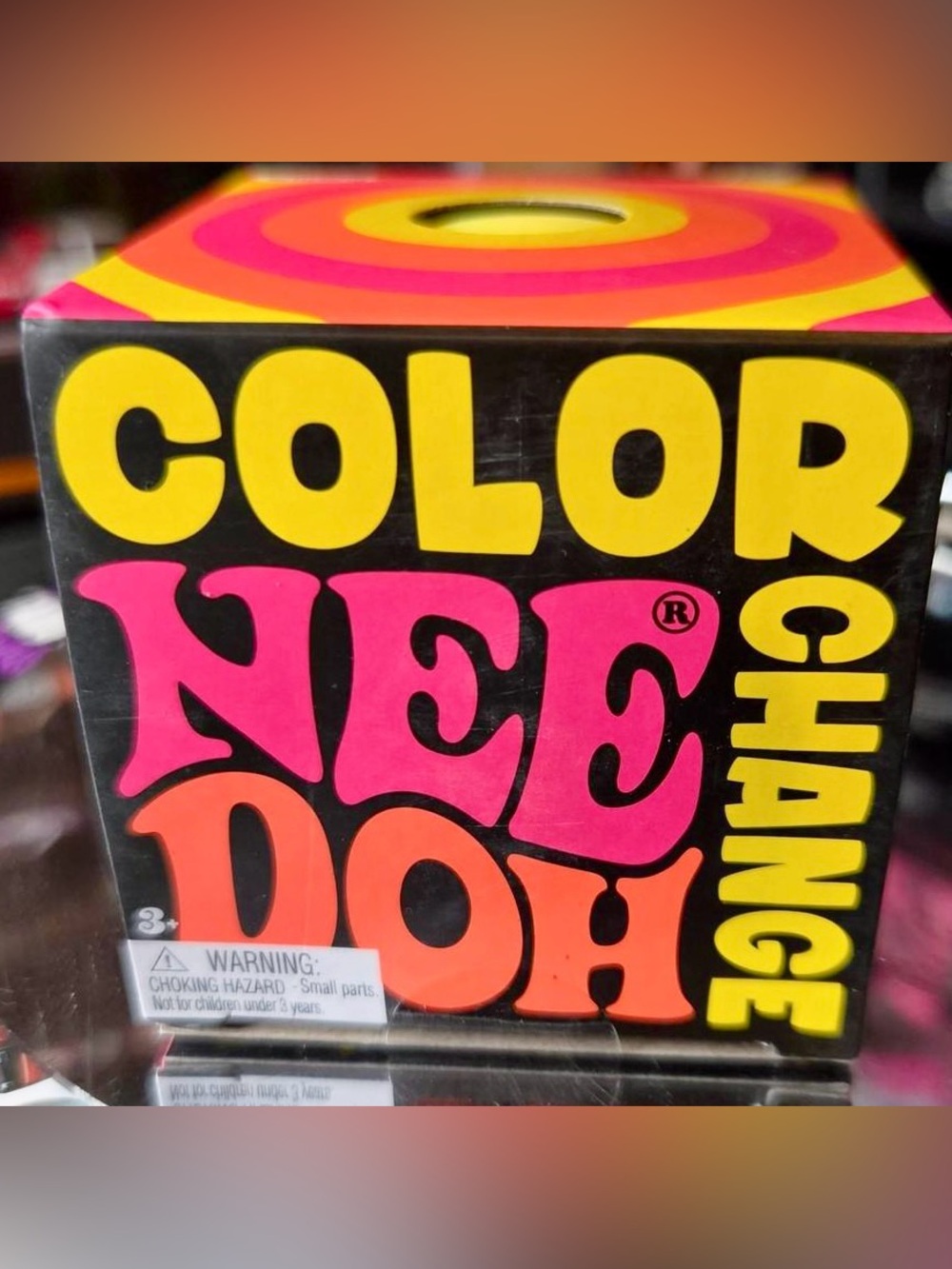 Color Change Nee Doh in Yellow/Orange *NEW*